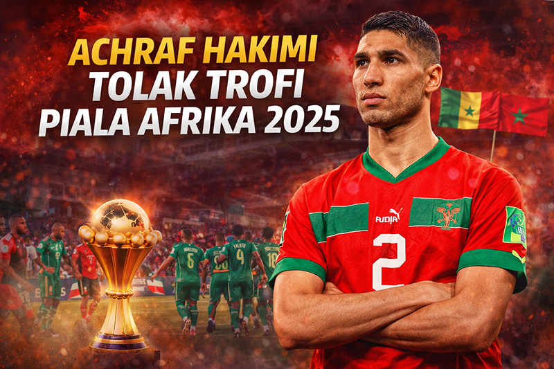 achraff hakimi tolak piala afrika 2025 gratisan