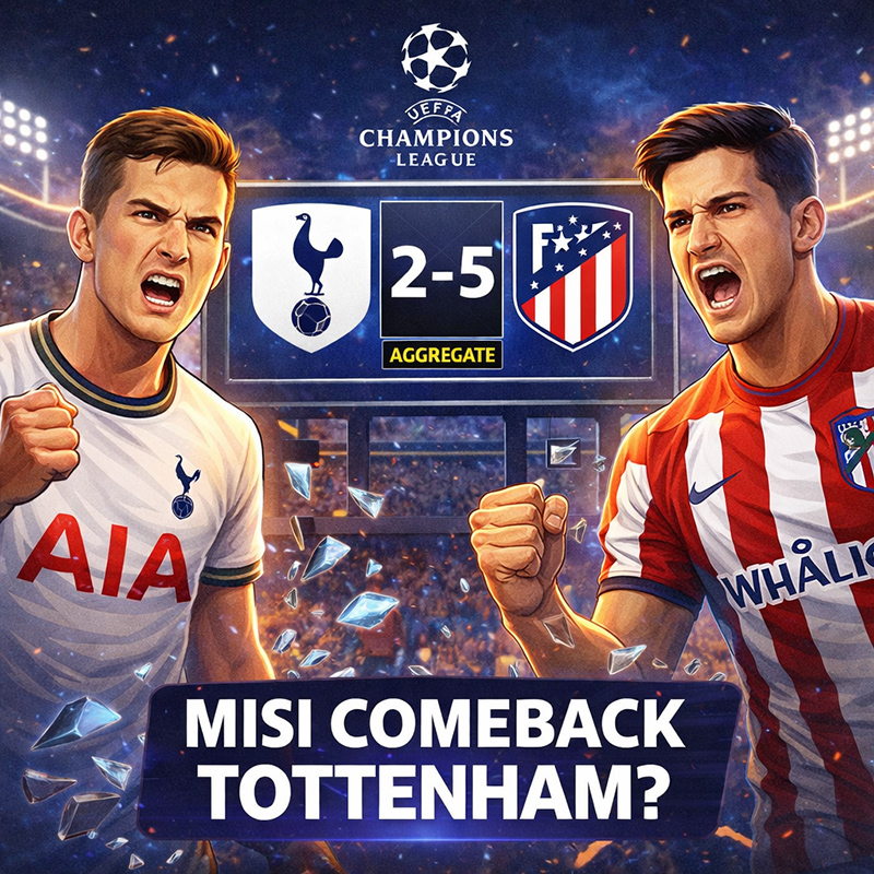 Prediksi liga champions hari ini tottenham vs Atletico Madrid