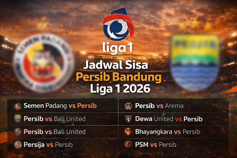 Sisa Pertandingan Persib dan Prediksi 2026