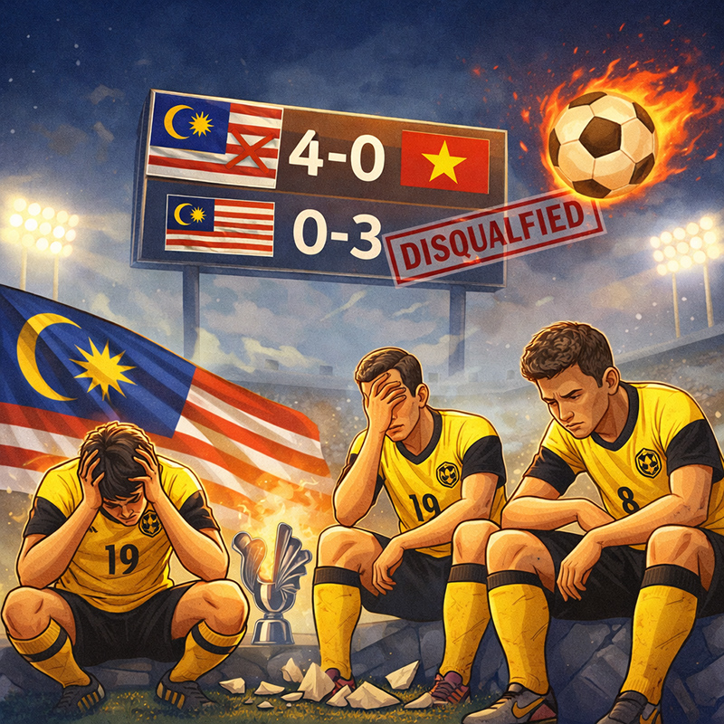 Timnas Malaysia dihukum AFC gagal ke piala ASIA 2027